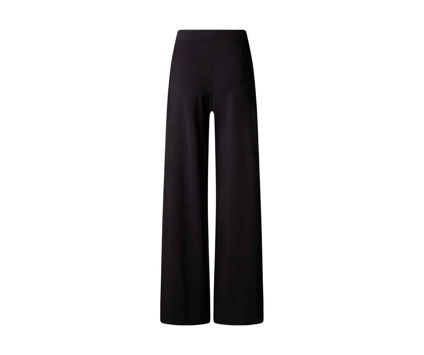 Die 359 Mumbai Yoga Hose in Schwarz von Lismina ist eine Hose mit weitem Bein und elastischem Bund, ideal für Yoga.